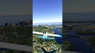 9617FLIGHT SIMULATOR SURFERS PARADISE BEACH QUEENSLAND AUSTRALIA surfersparadise australia [upl. by Elleret367]