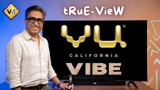 VU Vibe TV tRuEVieW  VU Vibe QLED TV  Best TV in India 2024 [upl. by Namus64]