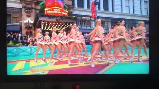 Rockettes Macys Thanksgiving Day Parade 2015  GO COREY [upl. by Ogires]