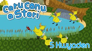 Caru Canu a Stori  5 Hwyaden Welsh Childrens Song amp Story [upl. by Erinn]