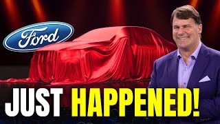 Ford CEO Announces 5 NEW Car Models Revolutionizing the Industry [upl. by Dayiz]