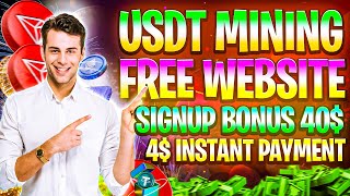 Usdt Mining Free Mining Site  Earn Free Usdt Without Investment  New Usdt Mining Site 2024 [upl. by Yetta]