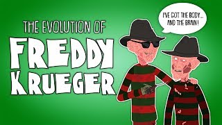 The Evolution of Freddy Krueger Animated [upl. by Potts]