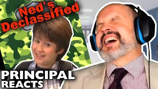 School Principal Reacts  Neds Declassified School Survival Guide S1E1a quotFirst Dayquot Reaction Video [upl. by Anirehc]