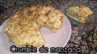 Crumble de manzana 🍏 SUPER FÁCIL Y EXQUISITO [upl. by Tips]