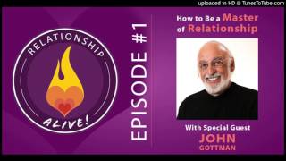 Relationship Alive  John Gottman  How to Be a Master of Relationship [upl. by Yahsed]