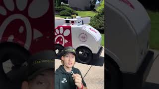 ChickfilA Robot Delivery [upl. by Lamphere]