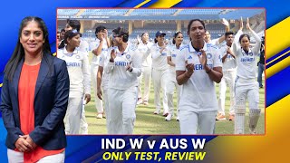 Indian women script history vs Australia  Lisa Sthalekar reviews the Test match [upl. by Tezzil]