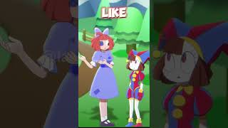 How to make Jax smile The Amazing Digital Circus Animation shorts [upl. by Asyen999]