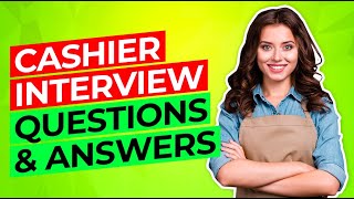 CASHIER Interview Questions amp Answers How to PASS a Cashier JOB INTERVIEW [upl. by Amrac]