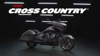 Victory Cross Country Bagger Motorcycle – Victory Motorcycles [upl. by Eemak]