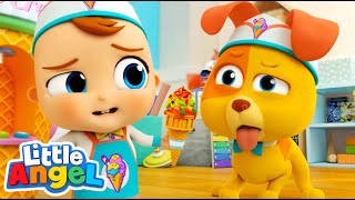 Baby Johns Ice Cream Machine  Baby John’s Playtime Songs amp Nursery Rhymes  Little Angel [upl. by Tan]