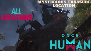 All 6 Mysterious Treasure Locations in Lone Wolf Wastes  Once Human [upl. by Ahsemal921]