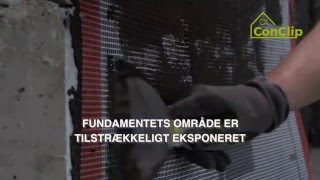 ConClip 8 DK  Isolering – fundamentsokkel uden kælder [upl. by Lethia750]