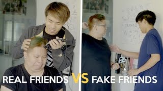 REAL FRIENDS VS FAKE FRIENDS [upl. by Safir]