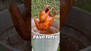 Como preparar un pavo frito [upl. by Sapienza]