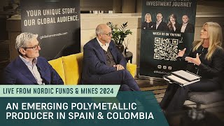 Denarius Metals 3 Mines Heading to Production in Spain amp Colombia  Nordic Funds and Mines 2024 [upl. by Nilak]