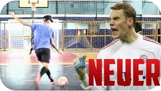 DESAFIO DO MANUEL NEUER ‹ Quem será o Melhor Goleiro› [upl. by Eniamirt]