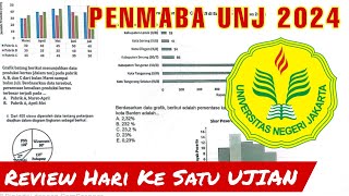 PENMABA UNJ 2024 BOCORAN SOAL REVIEW HARI KE 1 Pembahasan Soal UPDATE gelombang1 [upl. by Anitsrihc]