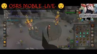 Meeting Mr No Sleep  TDs  OSRS Mobile Live Stream [upl. by Aubrey]