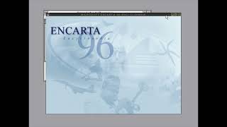 DOSBoxX Encarta96 [upl. by Darill]