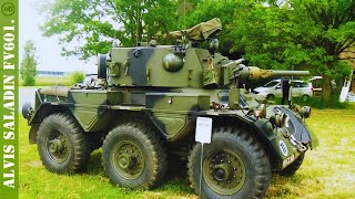 Alvis Saladin FV601  armoured car  HD [upl. by Kellene]