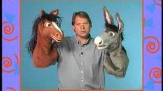 Horse amp Donkey puppets by Axtell [upl. by Aztiley26]