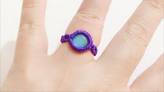 How to make a ring DIY detailed tutorial [upl. by Eiuqcaj]