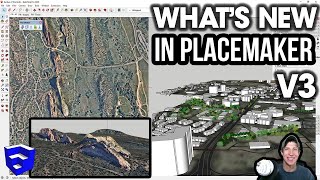 UPGRADED TERRAIN Whats New in Placemaker for SketchUp VERSION 3 [upl. by Ailito]