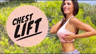 Lift Your Chest With Only 4 Exercises  Localized Exercises to Increase Bust [upl. by Wehhtam]