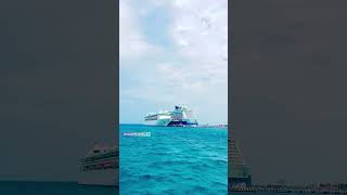 Carnival Jubilee Inauguration Cruise First Time in Cozumel Next To Carnival Valor and Paradise [upl. by Launamme14]