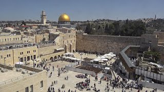 EarthCam Live  Western Wall Jerusalem Israel [upl. by Ahsenre]