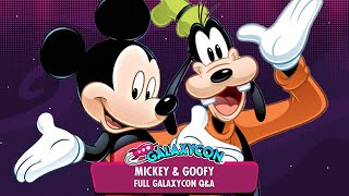 Mickey amp Goofy Full GalaxyCon QampA [upl. by Yelserp]