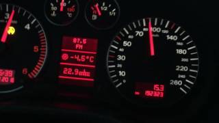 Acceleration 0130 Audi A3 8P 20 TDI BKD remap 180hp [upl. by Cida]