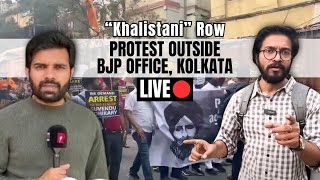 Protest over Khalistani Remark  Tamal Saha LIVE with Saurabh Shukla from The Red Mike [upl. by Eirol]