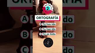 gramáticaespañol quiz culturageneral español clases preguntasculturales testdeortografía [upl. by Anatsirhc]