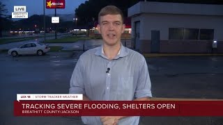 Tracking severe flooding in Breathitt County [upl. by Anitniuq]