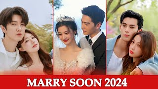 TOP 10 CHINESE ACTORS WHO GOT MARRIED 2024  YANG YANG  DILRABA DILMURAT  CHEN ZHEYUAN  XU KAI [upl. by Cyna]