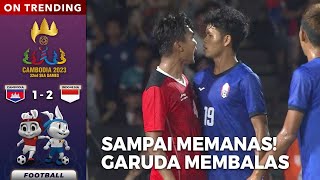 PERMAINAN GEMILANG Cambodia 1 Vs Indonesia 2  SEA GAMES 32 CAMBODIA [upl. by Ahsinrac]