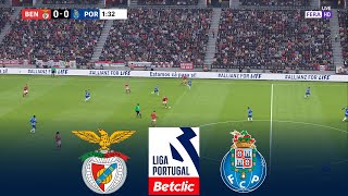 EM DIRETO 🔴 BENFICA vs PORTO  Liga Portugal Betclic 20242025  Full Match  FL 2025 Gameplay [upl. by Scheider690]