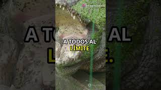 ¡Cocodrilo Gigante en Sadan 😱 cocodrilos animals reptile curiosidades facts cocodrile [upl. by Ilam]