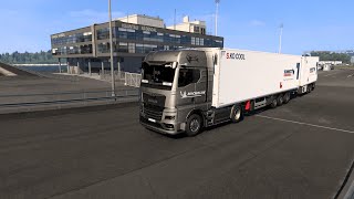 SCHMITZ CARGOBULL TRAILER PACK ETS2 150 HAMBURGHELSİNKİ [upl. by Cornelle]