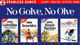 Golvellius Kenseiden Miracle Warriors and Monopoly On the Sega Master System [upl. by Bambi]