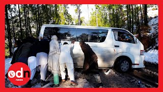 Deadly Blizzard RAVAGES Pakistan Resort [upl. by Airottiv788]