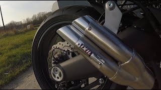 Kawasaki Z1000SX IXIL hyperlow Exhaust Sound [upl. by Ydeh]