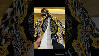 Puffer chinese jacket jacketdesign chineseclothes versace [upl. by Leikeze806]