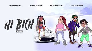 HI BICH  BHAD BHABIE REMIX CLEAN [upl. by Merci]