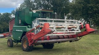 Grain Head Maintenance And Getting Ready For Last Cutting Hay [upl. by Yardley]