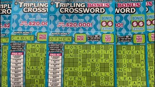 Tripling Bonus Crossword WIN Found [upl. by Marcell754]