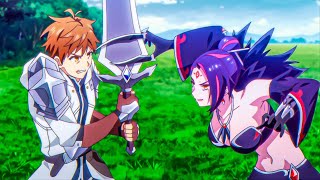 He Awakens Gods Overpowered Sword To Become Most Powerful Knight Anime Recap [upl. by Romulus]